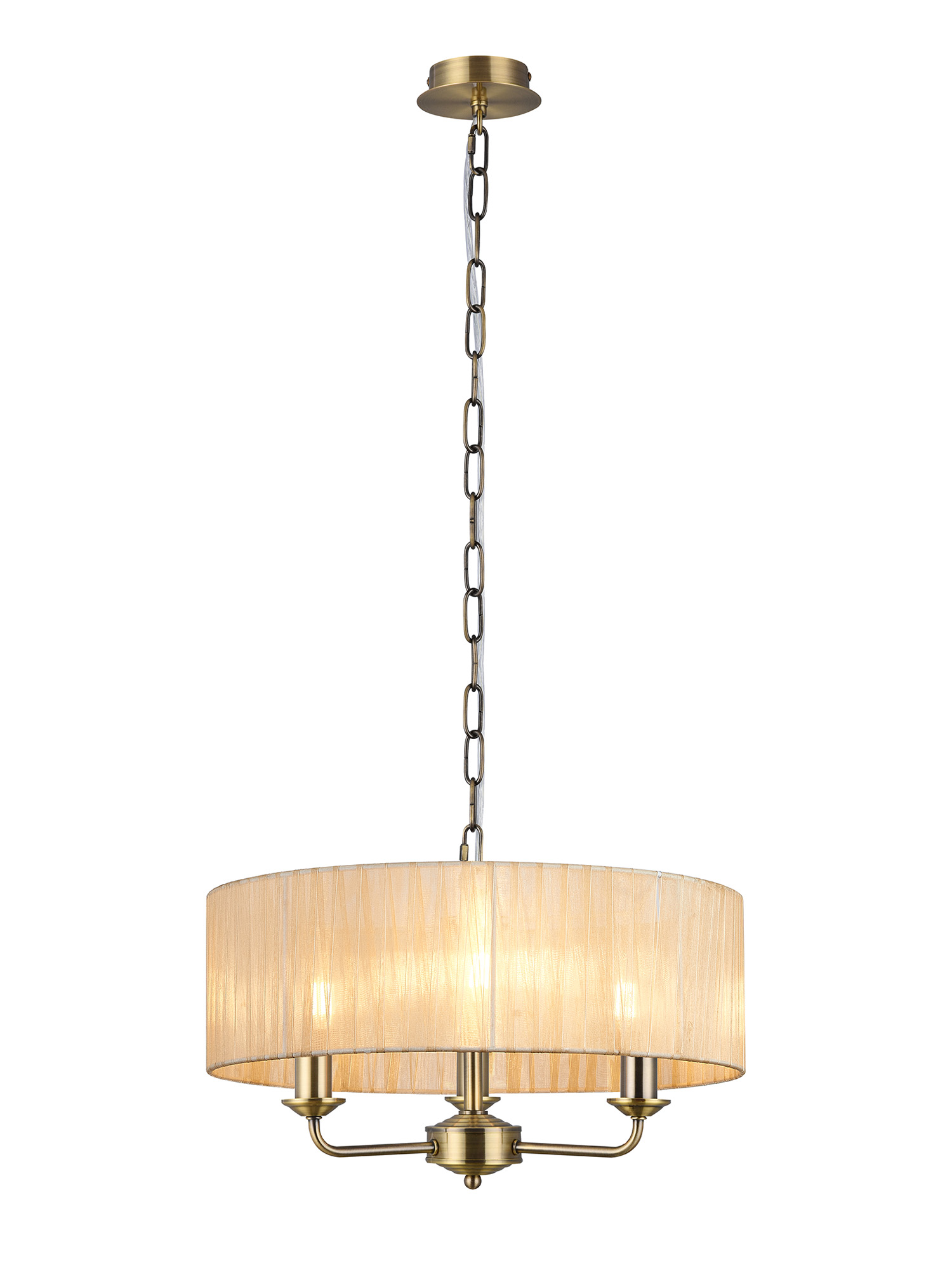 Banyan AB SB Ceiling Lights Deco Multi Arm Fittings